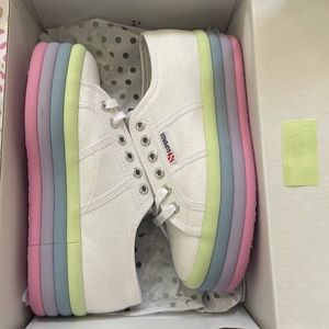 NIB Superga Candy Shoes. Size 36 (US size 6)